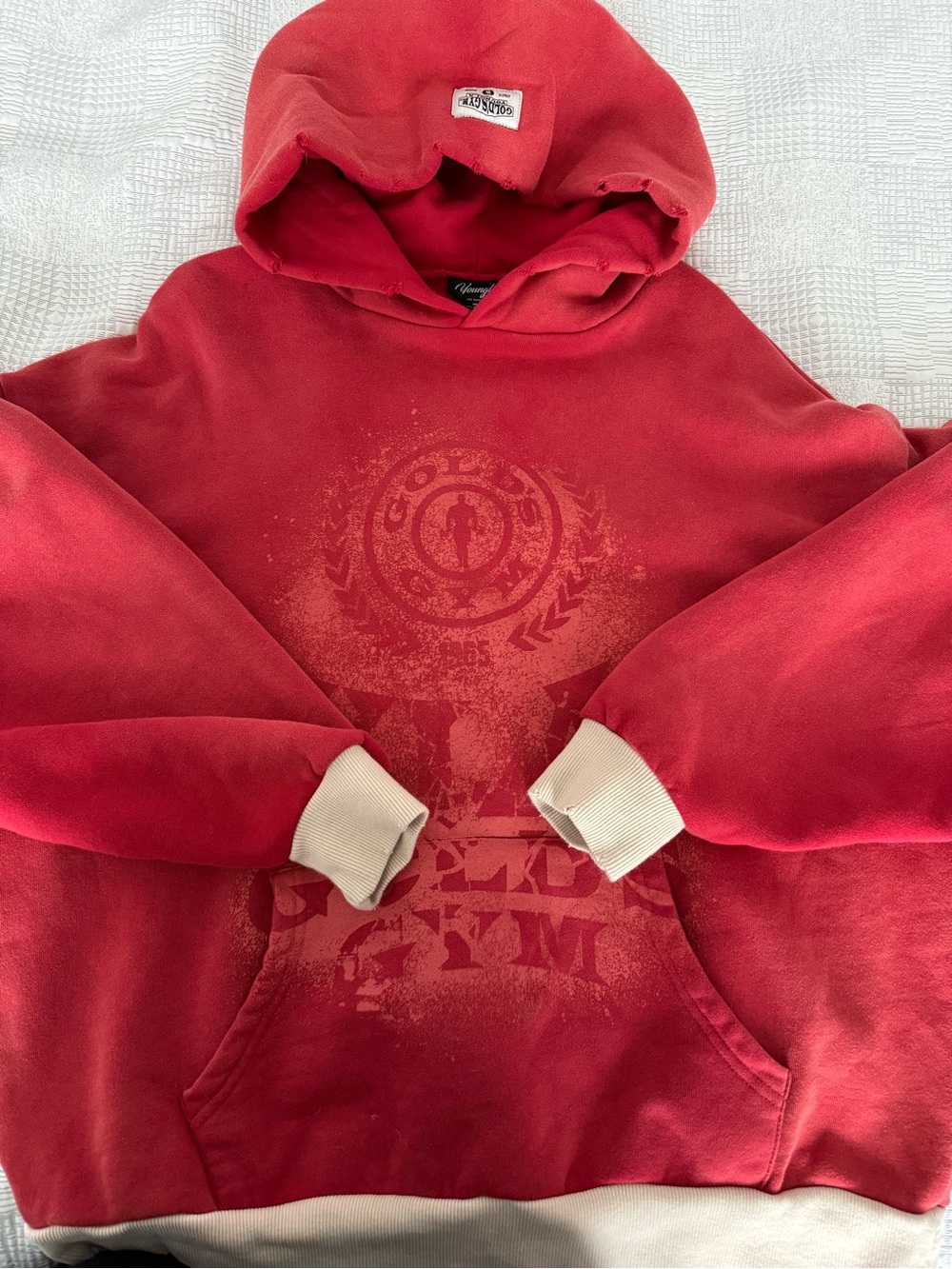 YOUNGLA-W5202 Youngla Golds iron legacy vintage hoodie